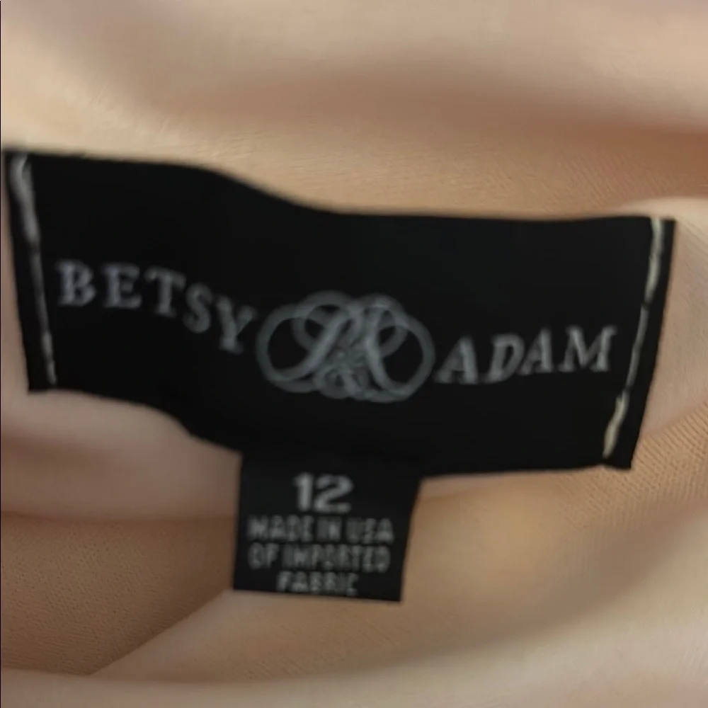 Betsy & Adam Pink Midi Dress - Picture 7 of 9